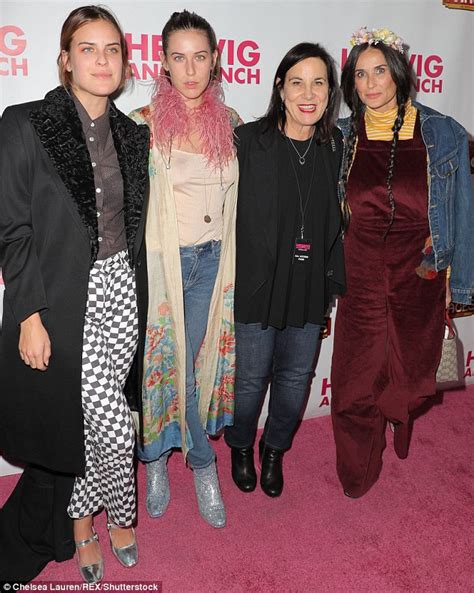 The Moore the merrier! Demi poses with daughters as she attends opening night of Hedwig and the ...