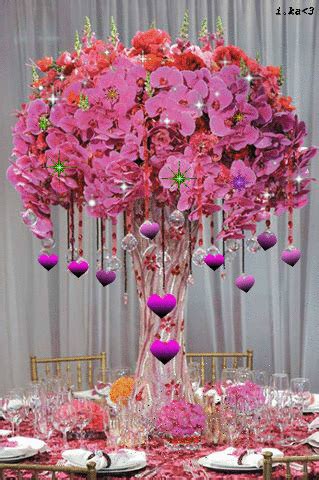 Gif Paradise | Beautiful flowers images, Wedding table centerpieces, Floral wedding