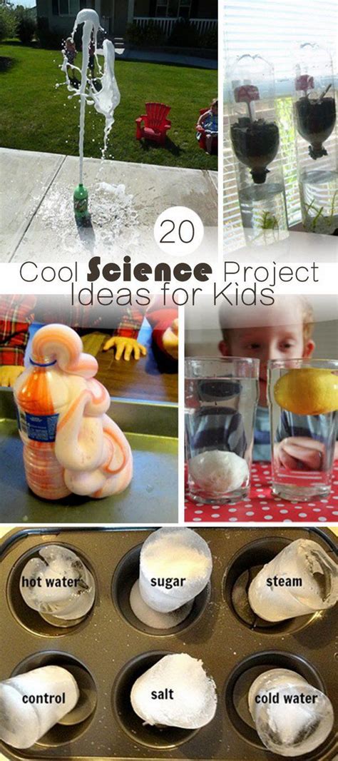 20 Cool Science Project Ideas for Kids | Cool science projects, Science projects, Science ...