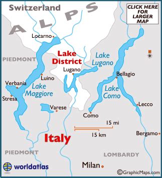 Map Of Lugano Italy - Time Zones Map