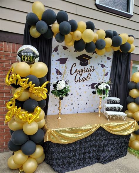 Graduation backdrop | Graduation party diy, Diy graduation decorations party, Graduation party decor