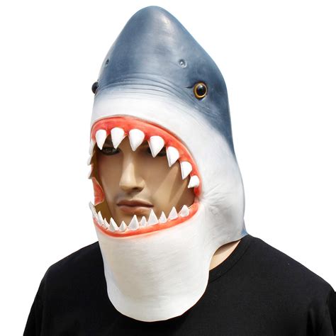 Buy Animal Fish Costume Novelty Halloween Costume Party Latex Animal Head Online at desertcartINDIA