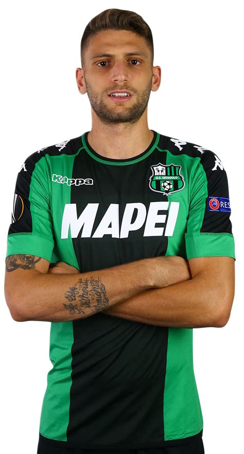 Domenico Berardi Sassuolo football render - FootyRenders