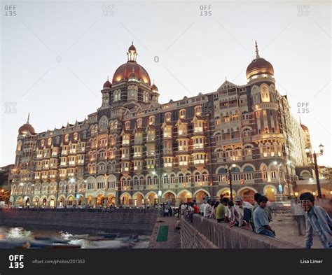 Mumbai, India - February 8, 2015: Historic hotel in Mumbai, India stock ...