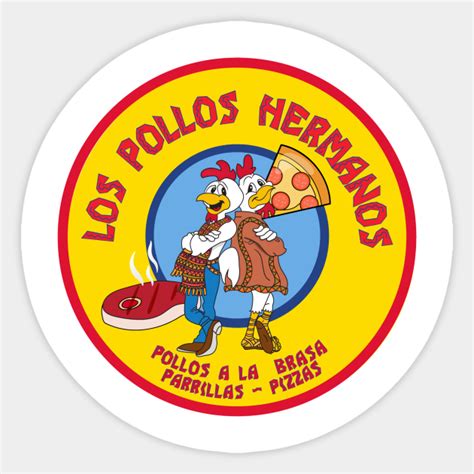 Los pollos hermanos classic - Pollos Hermanos - Sticker | TeePublic