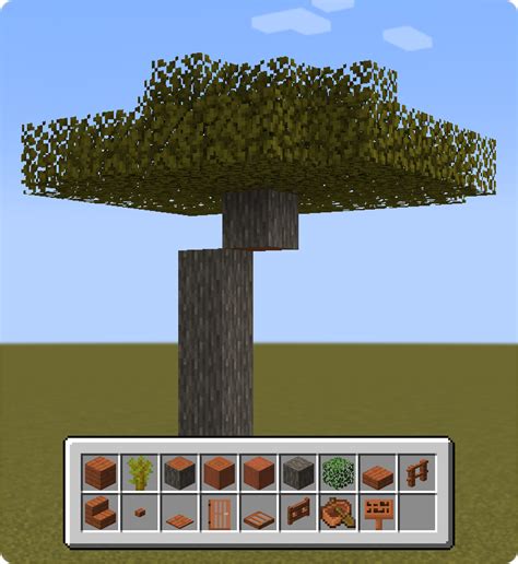 Acacia Tree Minecraft