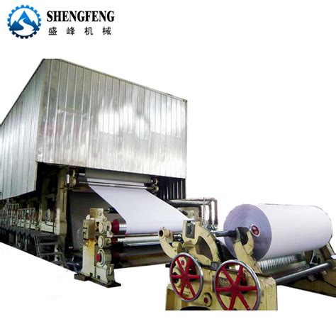 Fourdrinier Wire 2880mm 100t/D Capacity A4 Paper Offset Paper Making Machine - China A4 Paper ...