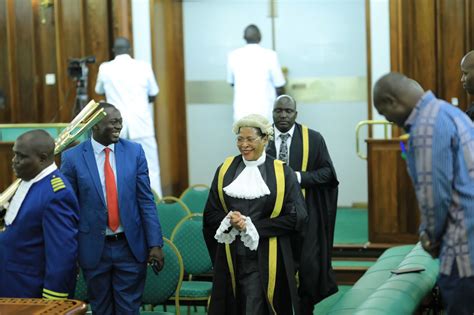 Uganda's First Lady Janet Museveni congratulates Speaker Of Parliament ...