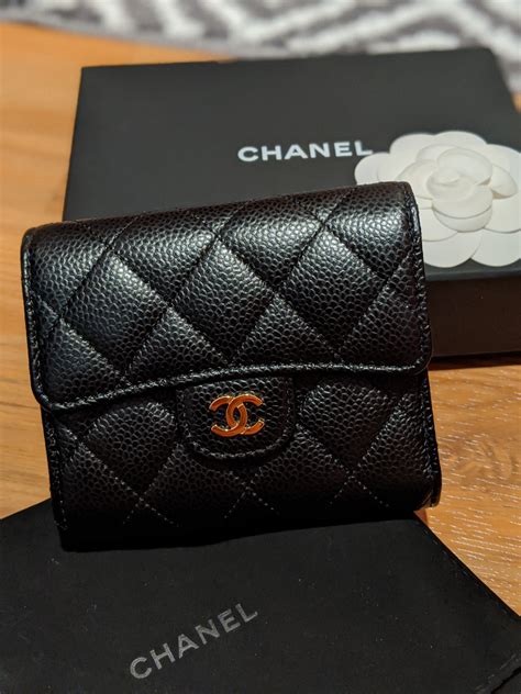 Chanel Classic Flap Wallet Caviar, Luxury, Bags & Wallets, Wallets on Carousell