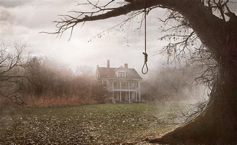 HD wallpaper: The Conjuring wallpaper, fog, house, tree, twilight, The ...