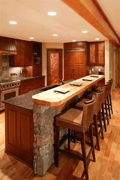 A Guide for Kitchen Island with Breakfast Bar and Granite Top - EasyHomeTips.org