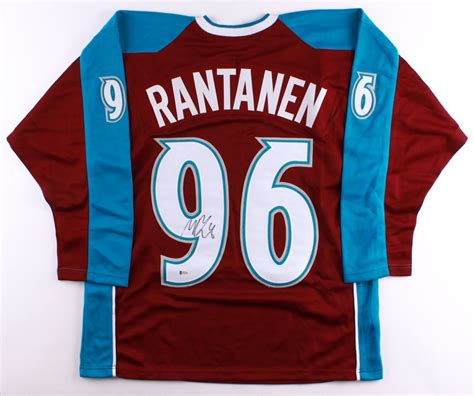 Mikko Rantanen Signed Avalanche Jersey (Beckett COA) | Pristine Auction