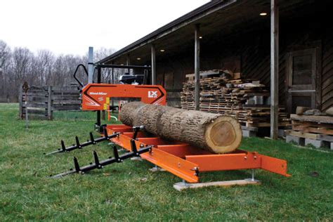 Wood-Mizer adds LX25 portable sawmill - Woodshop News