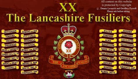 The Lancashire Fusiliers