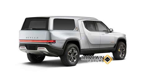 New Rivian R1T Pickup Truck Renders Show Camper, Flatbed & More