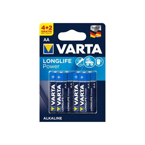 Alkaline Varta AA Batteries