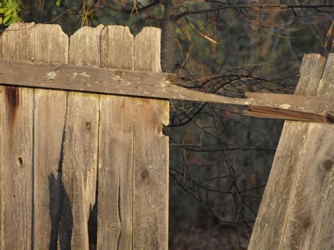 Wood Fence Free Stock Photo - Public Domain Pictures