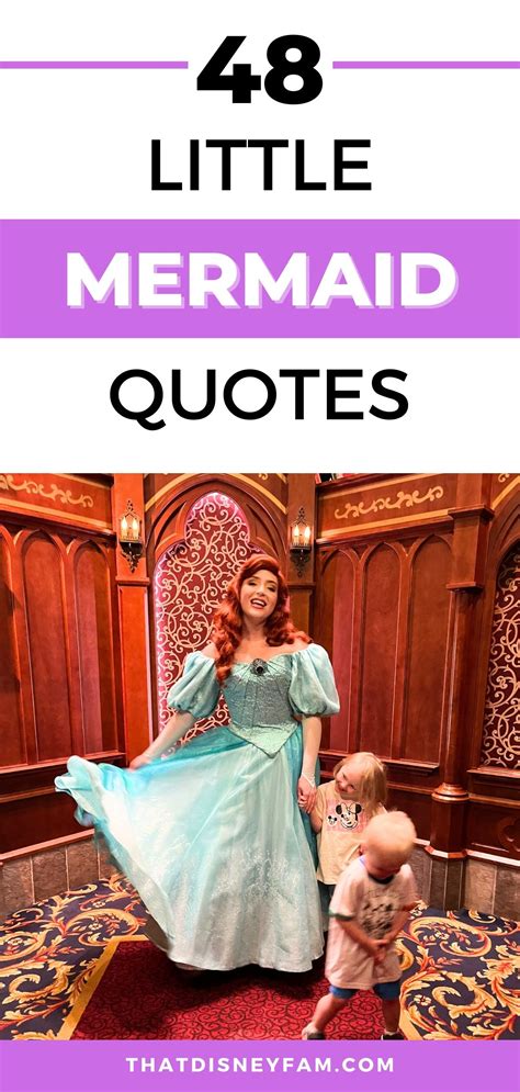 48 Little Mermaid Quotes You've Gotta Read - That Disney Fam