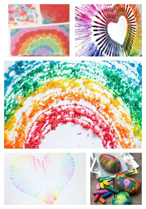 20 Rainbow Kids Art Projects - Arty Crafty Kids