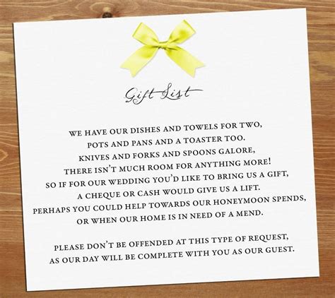 Bridal Shower Invitations Monetary Wording (With images) | Wedding gift poem, Wedding poems ...