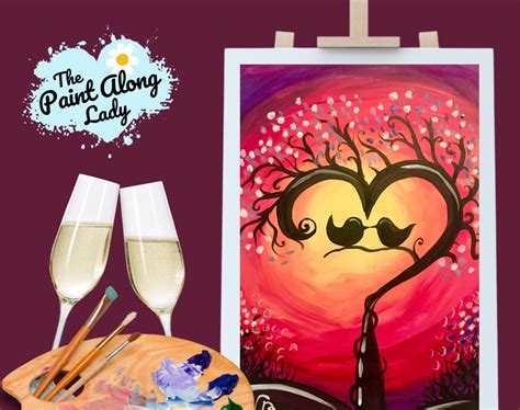 Valentines Paint Along