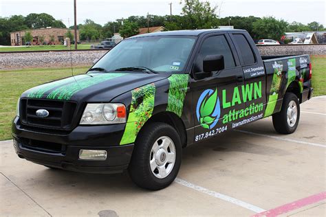 Lawn Care Truck Wrap Dallas - Zilla Wraps