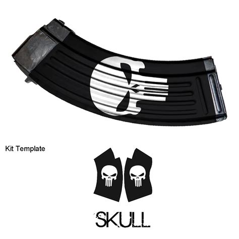AK-47 Mag Skin (Skull) – REAL tactical B2B