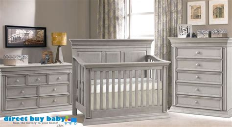 Elegant distressed grey rustic nursery set I Direct Buy Baby I Baby ...