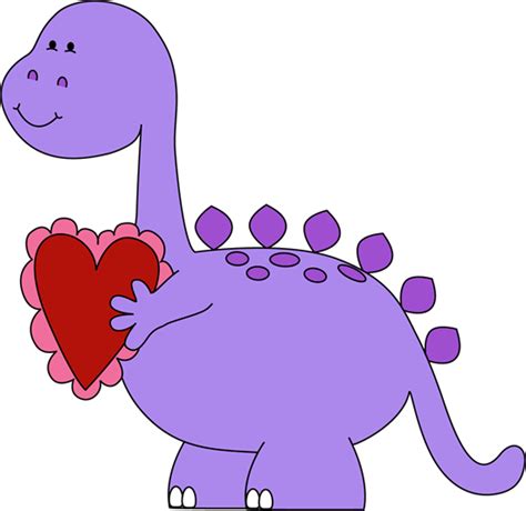 Valentine's Day Dinosaur Clip Art - Valentine's Day Dinosaur Image | Happy valentines day ...