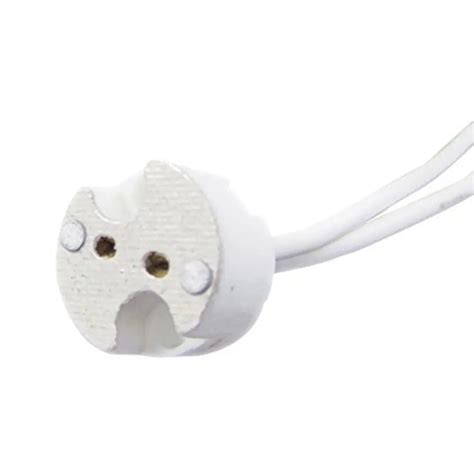 MR16 Socket, G4 GU5.3 Light Socket, Ceramic with 10cm Silicon Wire, 2Pin LED Spotlight Socket-in ...