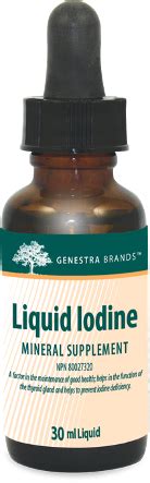 Liquid Iodine - Back to Health Wellness Centre