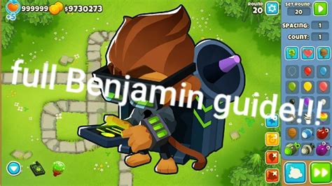 BTD6 full Benjamin guide!!! - YouTube