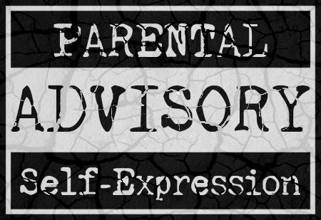 Parental Advisory - font test by CitizenKade on DeviantArt