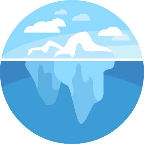 Iceberg Icon for Vector Design | Freepik