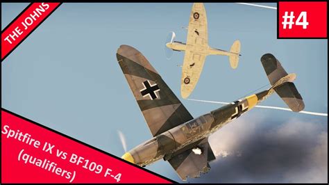 Spitfire IX vs Bf109 F-4 - YouTube