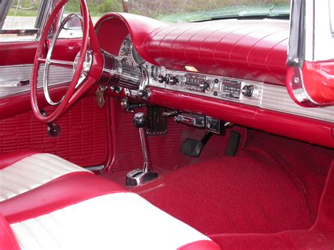 1957 Ford thunderbird interior colors