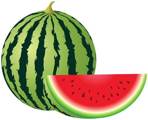 Watermelon PNG Clip Art Image | Watermelon, Watermelon clipart, Fruit