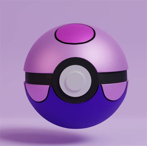 STL file Pokemon Dream Ball Pokeball・3D printer model to download・Cults