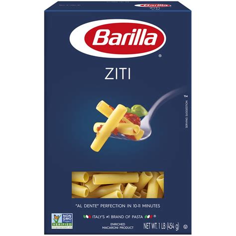 Barilla® Classic Blue Box Ziti Pasta,16 oz - Walmart.com - Walmart.com