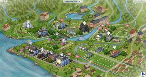 The Sims 4: World Map Replacements for ALL Worlds Now Available | SimsVIP