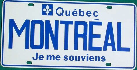 36 Best Quebec License Plates images | Plates, Quebec, License plate