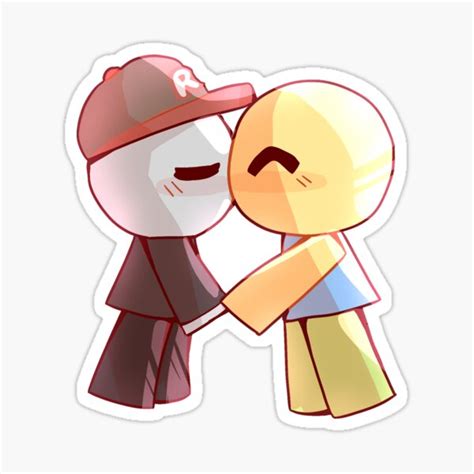 "guest x noob" Sticker for Sale by EliseLovesCats | Redbubble