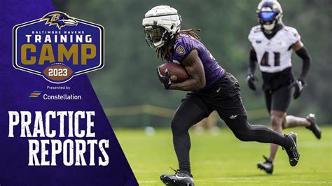 Practice Report: Ravens Running Backs Active as Receivers; Mark Andrews ...