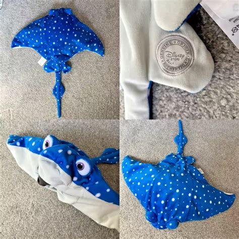 DISNEY STORE PIXAR Finding Nemo Dory Mr Ray Stamped Plush Soft Toy £18.00 - PicClick UK