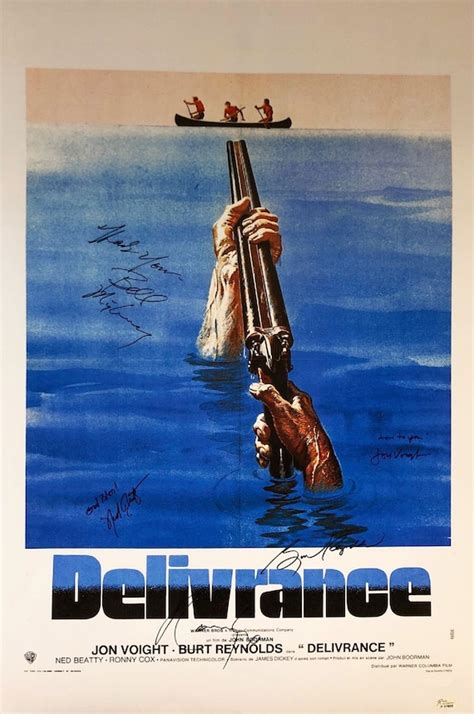 Deliverance Cast Signed Movie Poster | Etsy