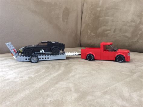 MOC Racecar transporter : r/lego