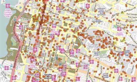 Part of the final OSM-Haiti earthquake damage map. 1.4M edits were... | Download Scientific Diagram