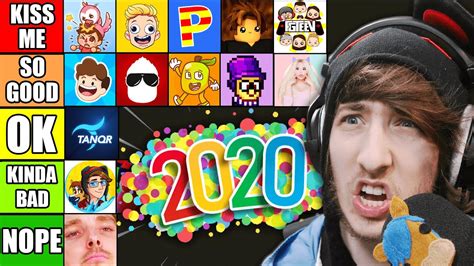 The BEST Roblox YouTubers of 2020.. (Tier List) - YouTube