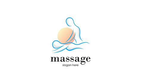 Body Massage Logo Vector Illustration Graphic by DEEMKA STUDIO ...