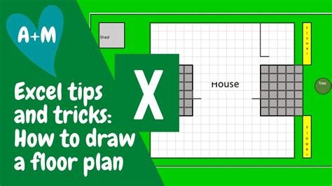 Drawing Floor Plans To Scale In Excel - floorplans.click